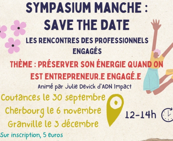 3 nouveaux Sympasium dans la Manche pour les professionnels engagés !