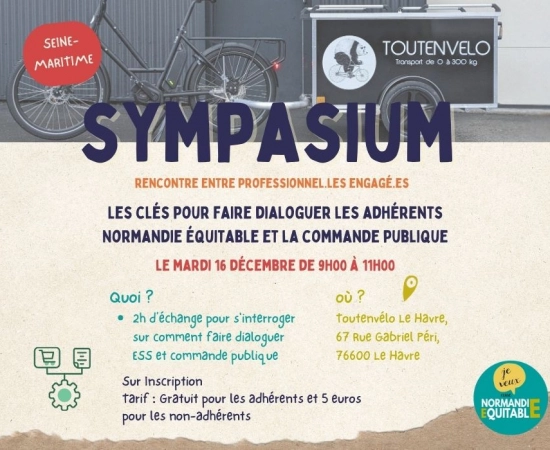 Le dernier sympasium de l'année au Havre ! Le dernier sympasium de l'année au Havre !