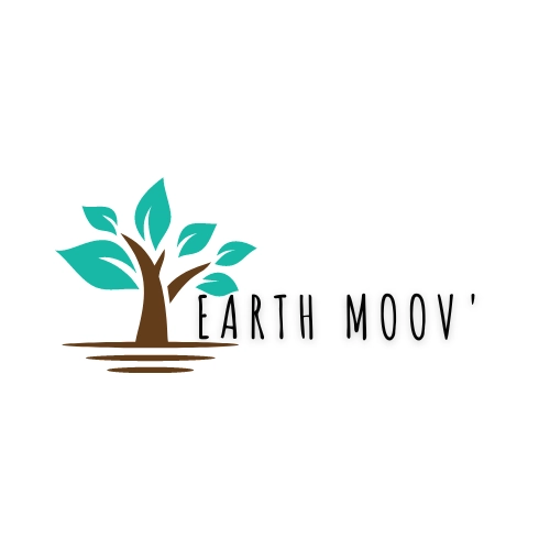 Logo de l'entreprise normande : Earth Moov', l'écologie créative